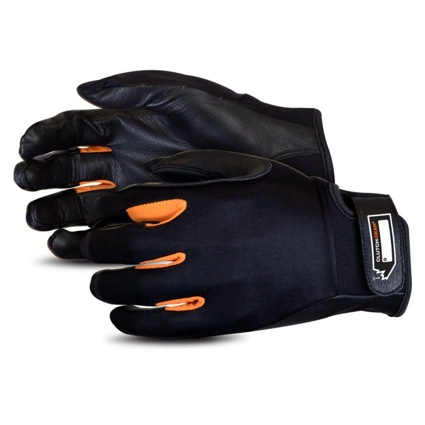 Clutch Gear® Slim Drivers Gloves Flexible Women's Mechanic Gloves Wholesale Leather Palm